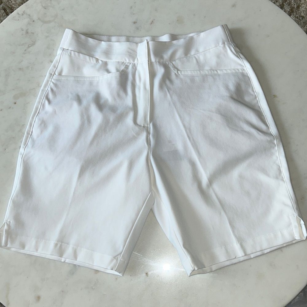 Puma White Women's Bermuda Shorts